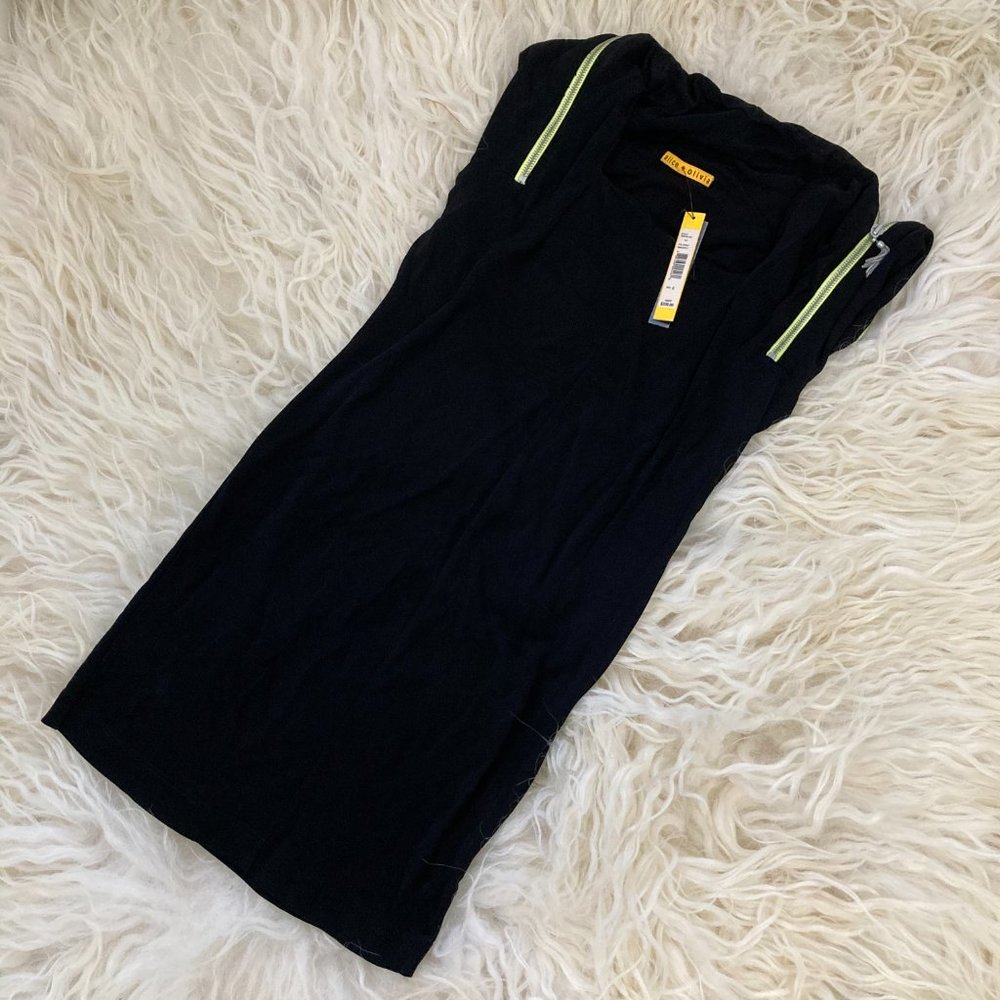 ALICE + OLIVIA Square Neckline Mini Dress
